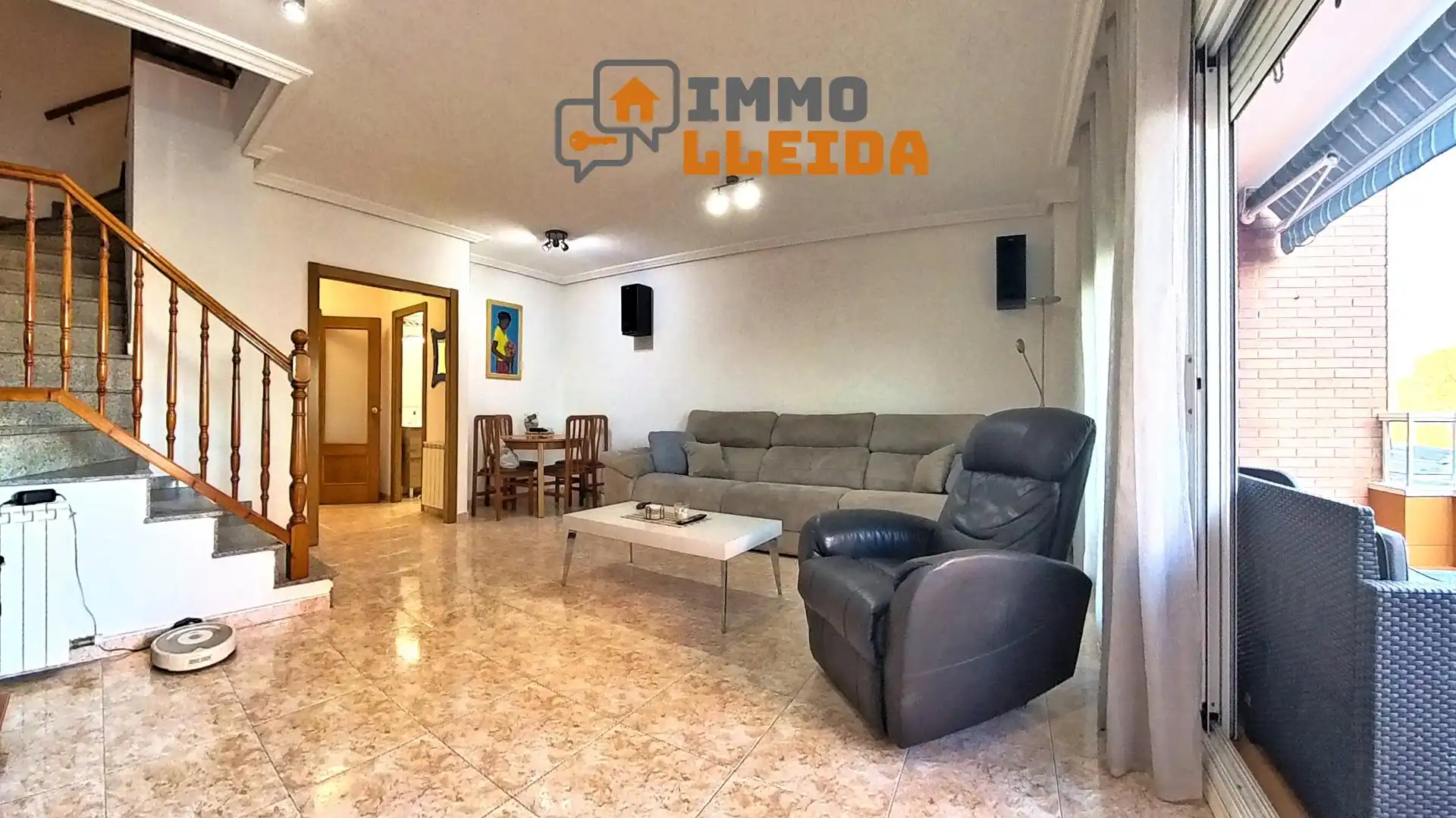 Living room of Single-family semi-detached for sale in Rosselló  with Heating, Terrace and Storage room