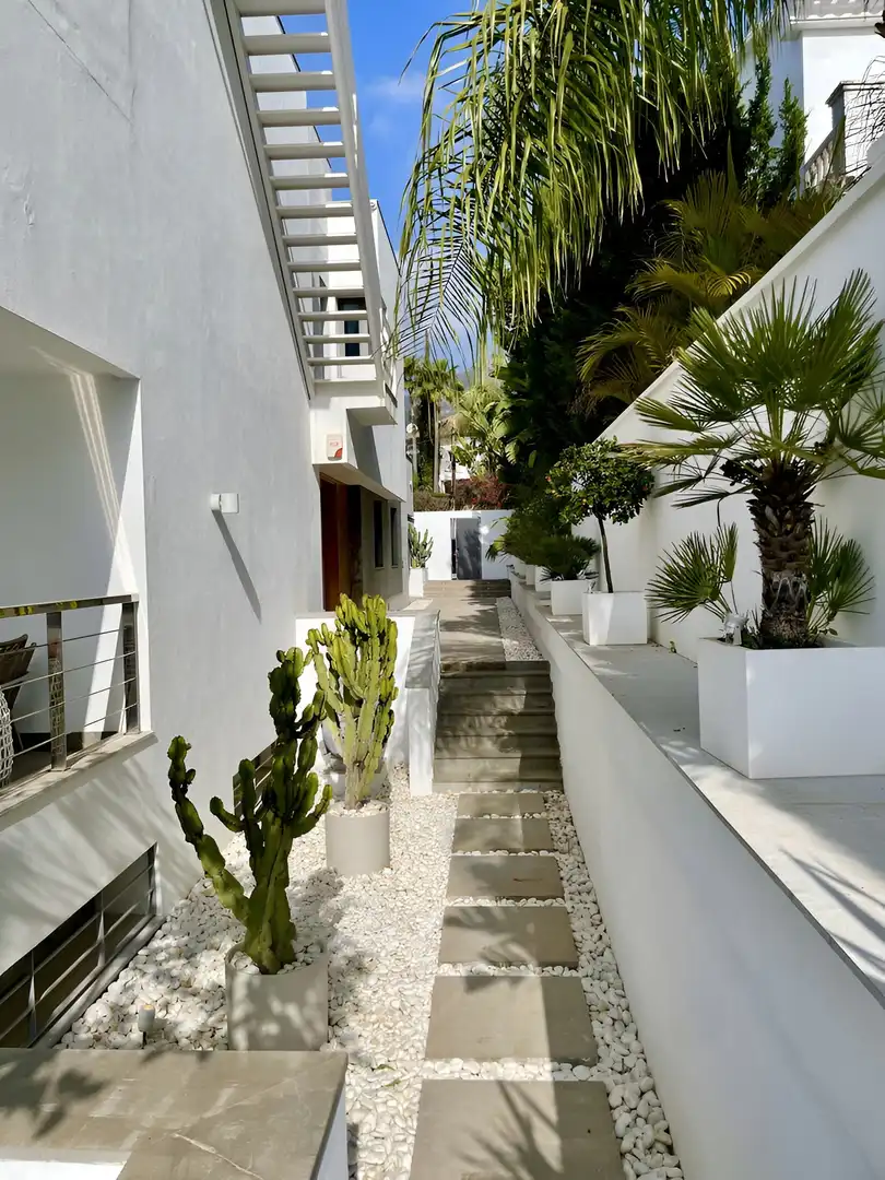 Exterior view of Houses for sale in Marbella  with Air Conditioner, Private garden and Terrace