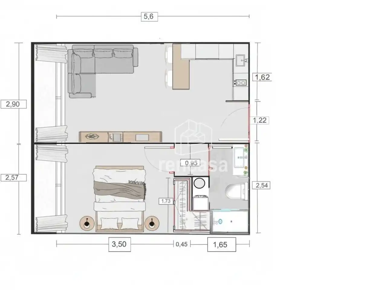 Flat for sale in Cambrils  with Air Conditioner, Heating and Furnished