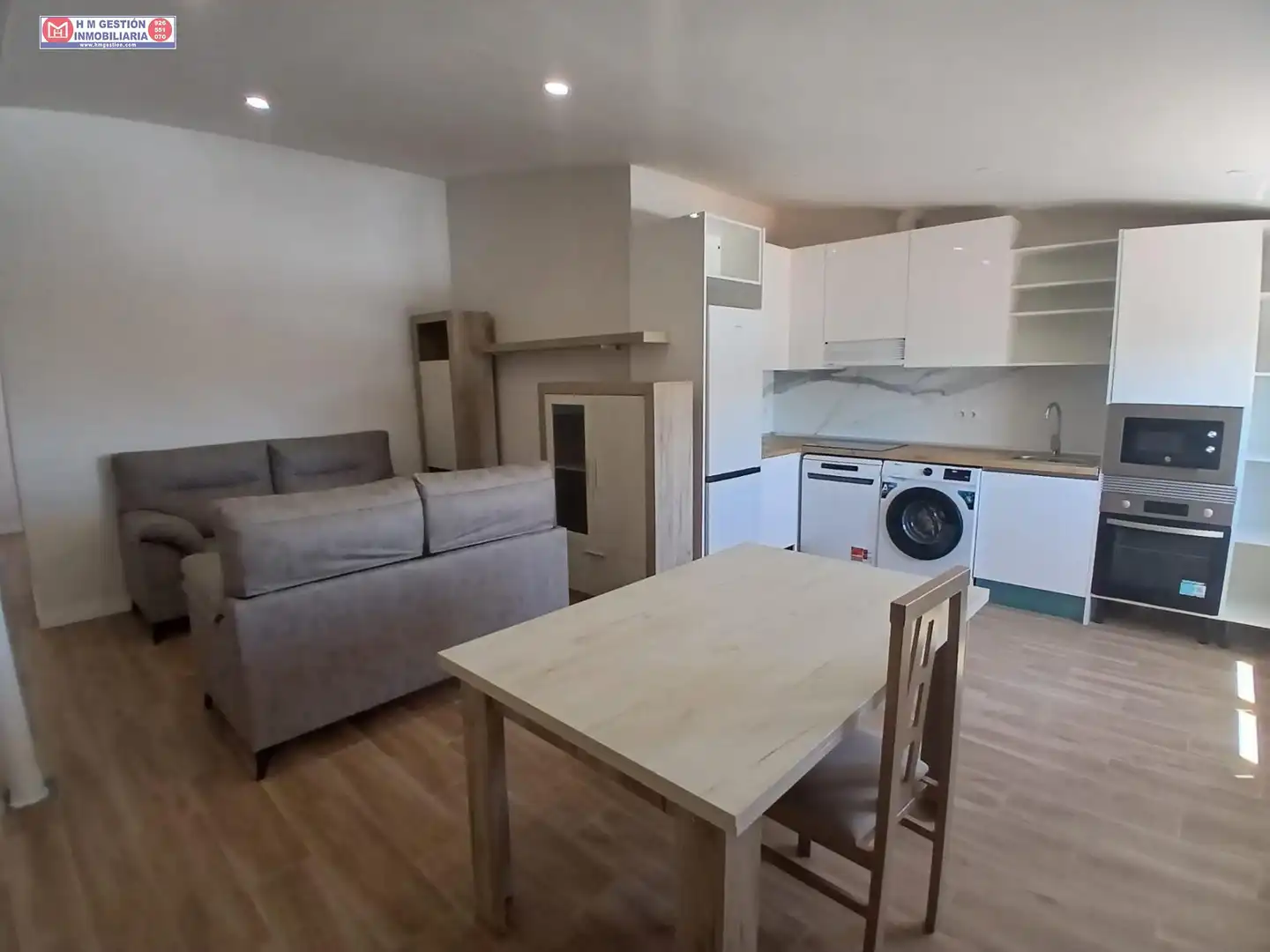 Wohnzimmer von Wohnung zur Miete in Alcázar de San Juan mit Klimaanlage, Heizung und Möbliert