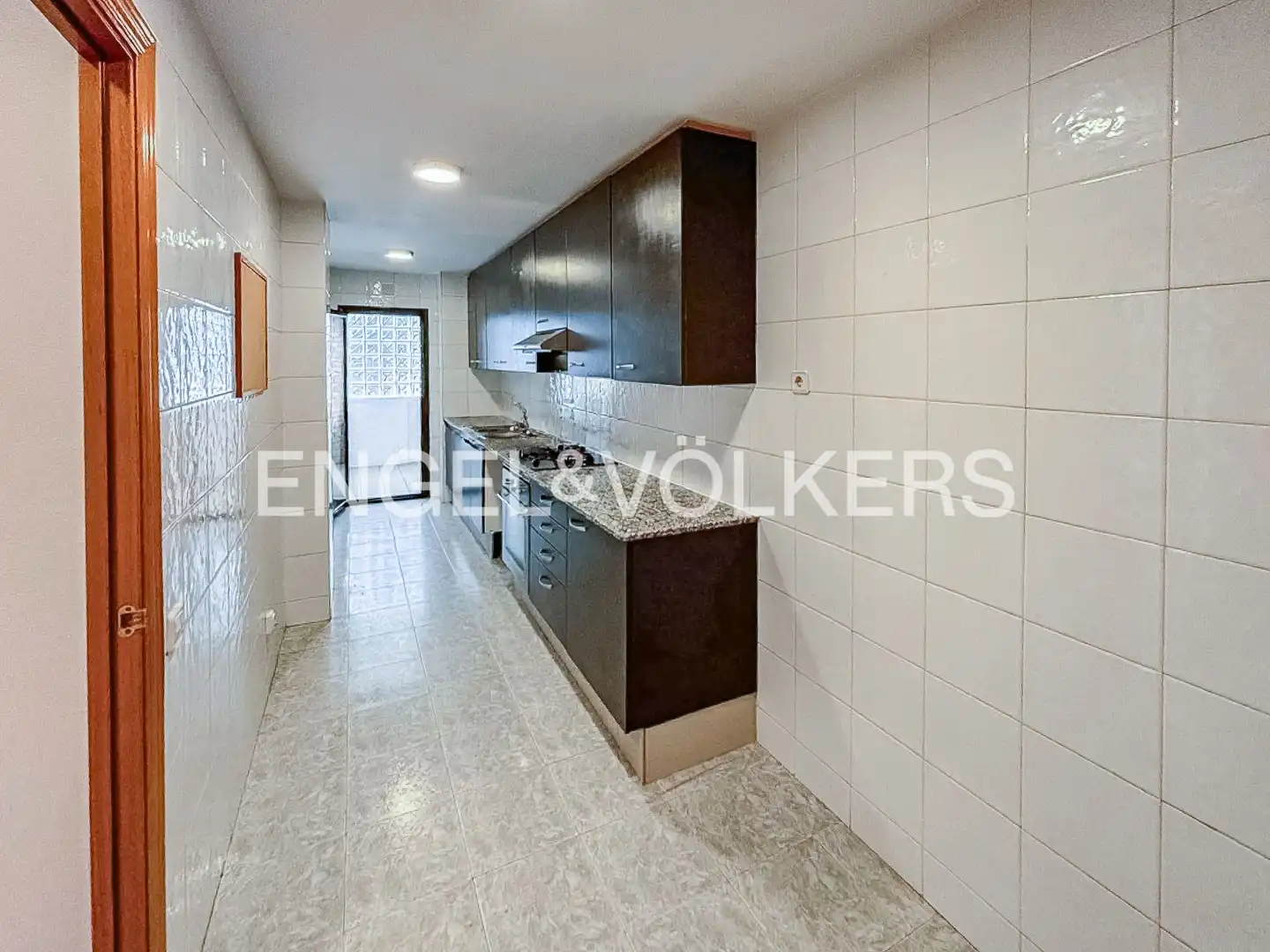 Cocina de Piso de alquiler en Sant Feliu de Llobregat con Aire acondicionado, Calefacción y Parquet