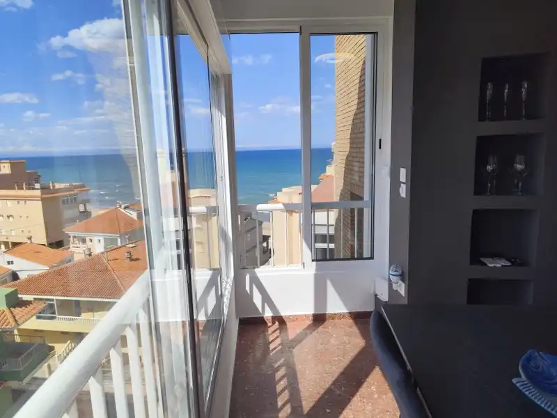 Terraza de Apartamento en venta en Sueca con Aire acondicionado, Calefacción y Amueblado