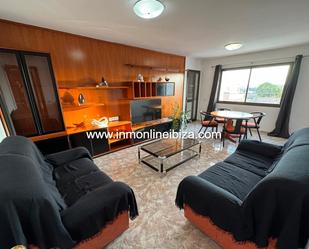 Living room of Flat to rent in Sant Josep de sa Talaia  with Air Conditioner, Furnished and Oven