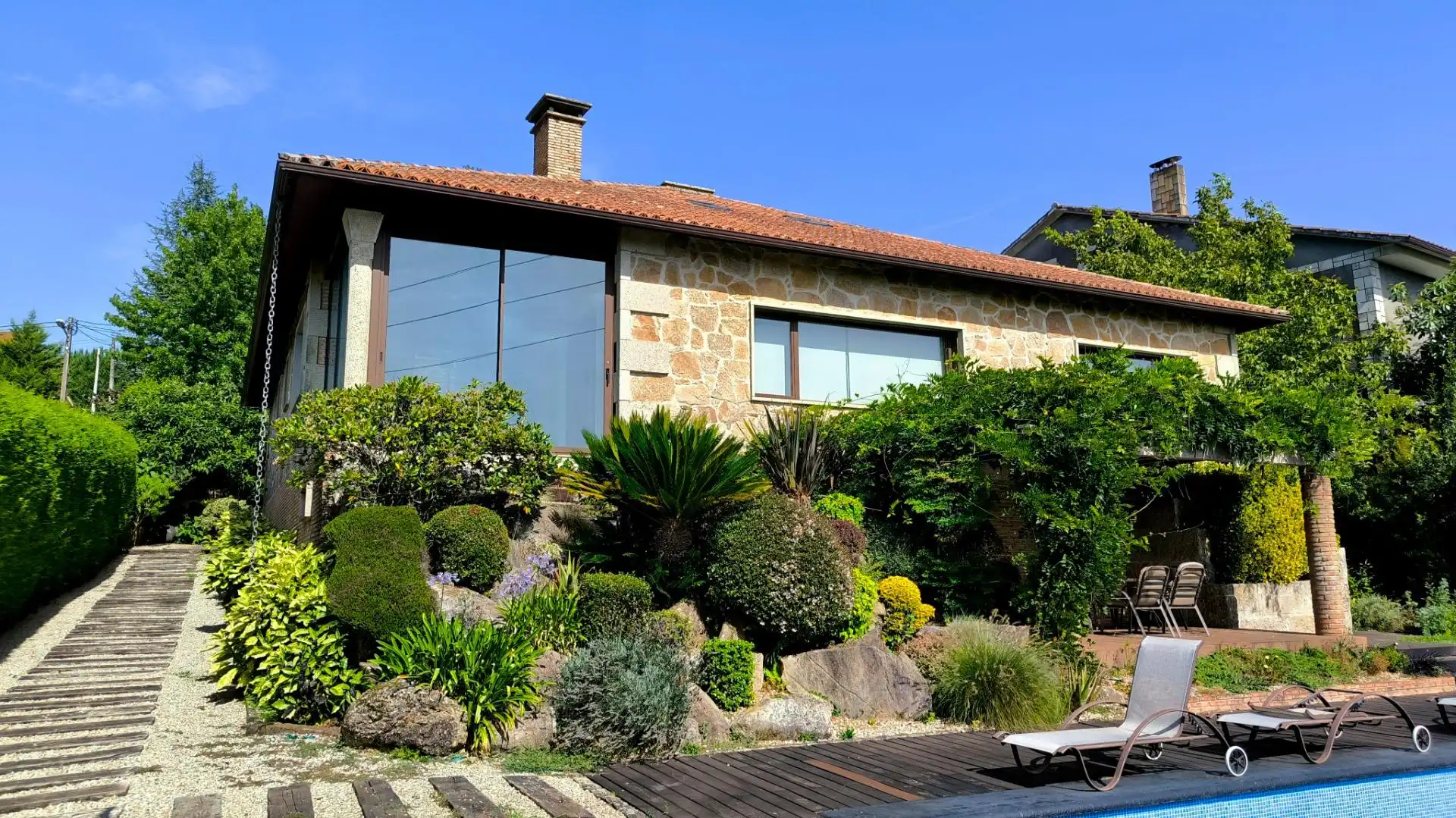 Exterior view of Houses for sale in Vigo   with Air Conditioner, Heating and Private garden
