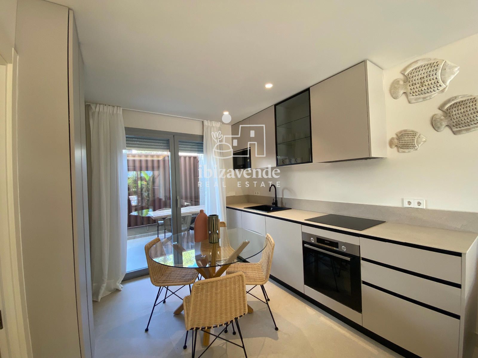 Exterior view of Attic to rent in Sant Antoni de Portmany  with Air Conditioner, Heating and Terrace