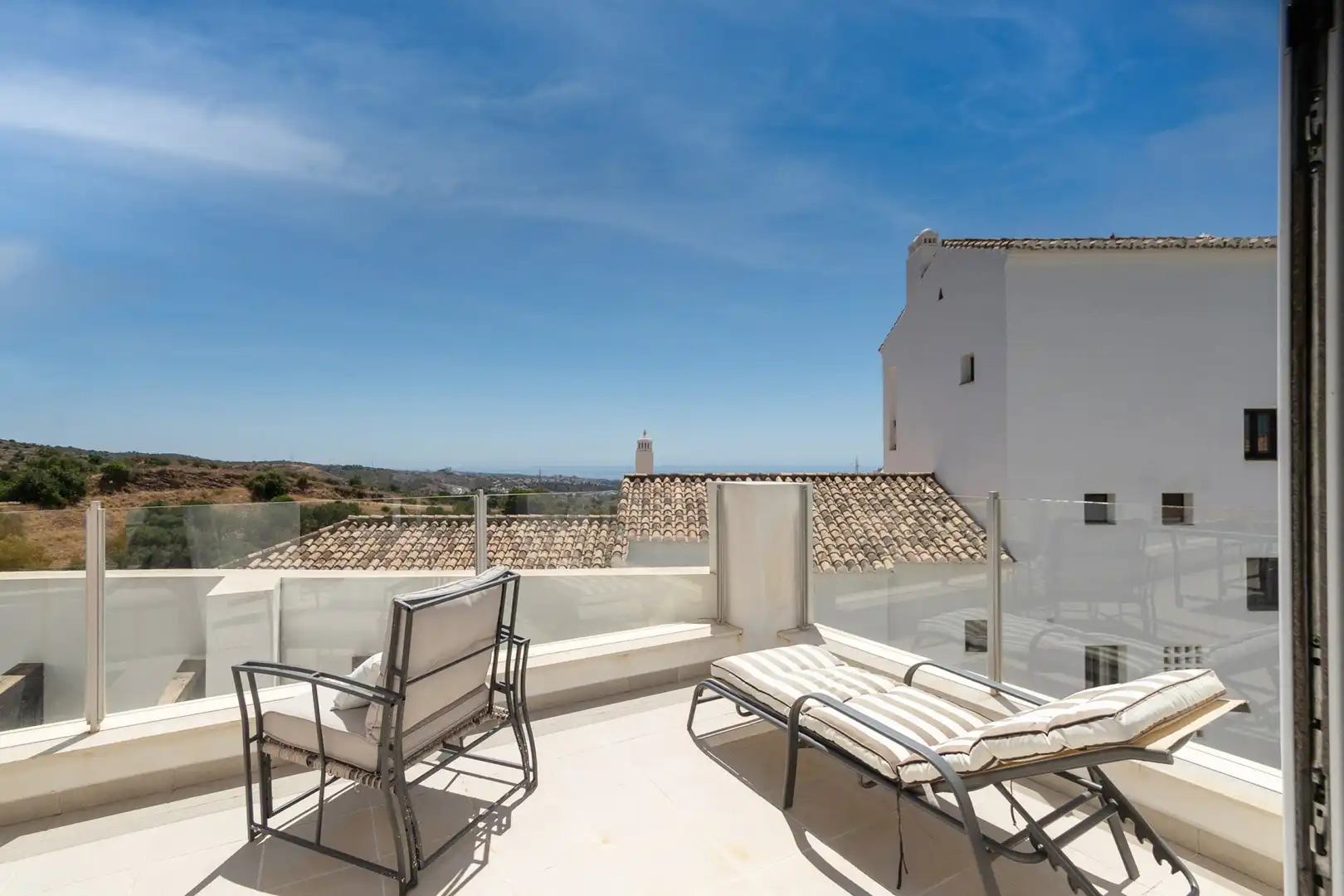 Terrassa de Àtic de lloguer en Marbella amb Aire condicionat, Terrassa i Piscina
