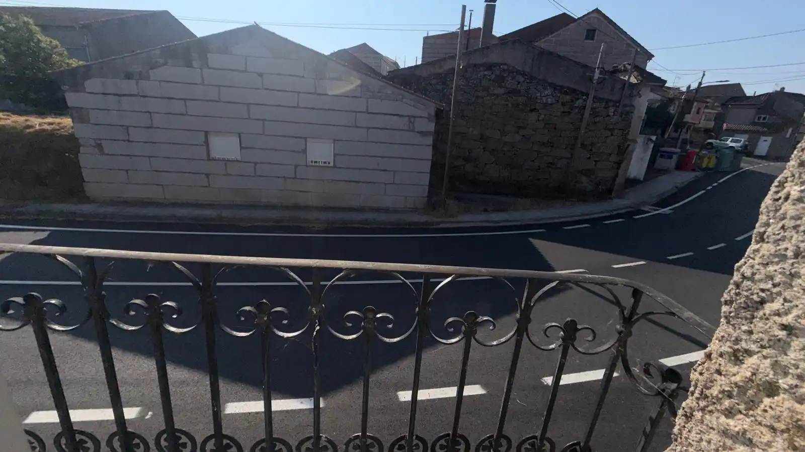Vista exterior de Casa o xalet de lloguer en Trasmiras amb Calefacció, Moblat i Balcó