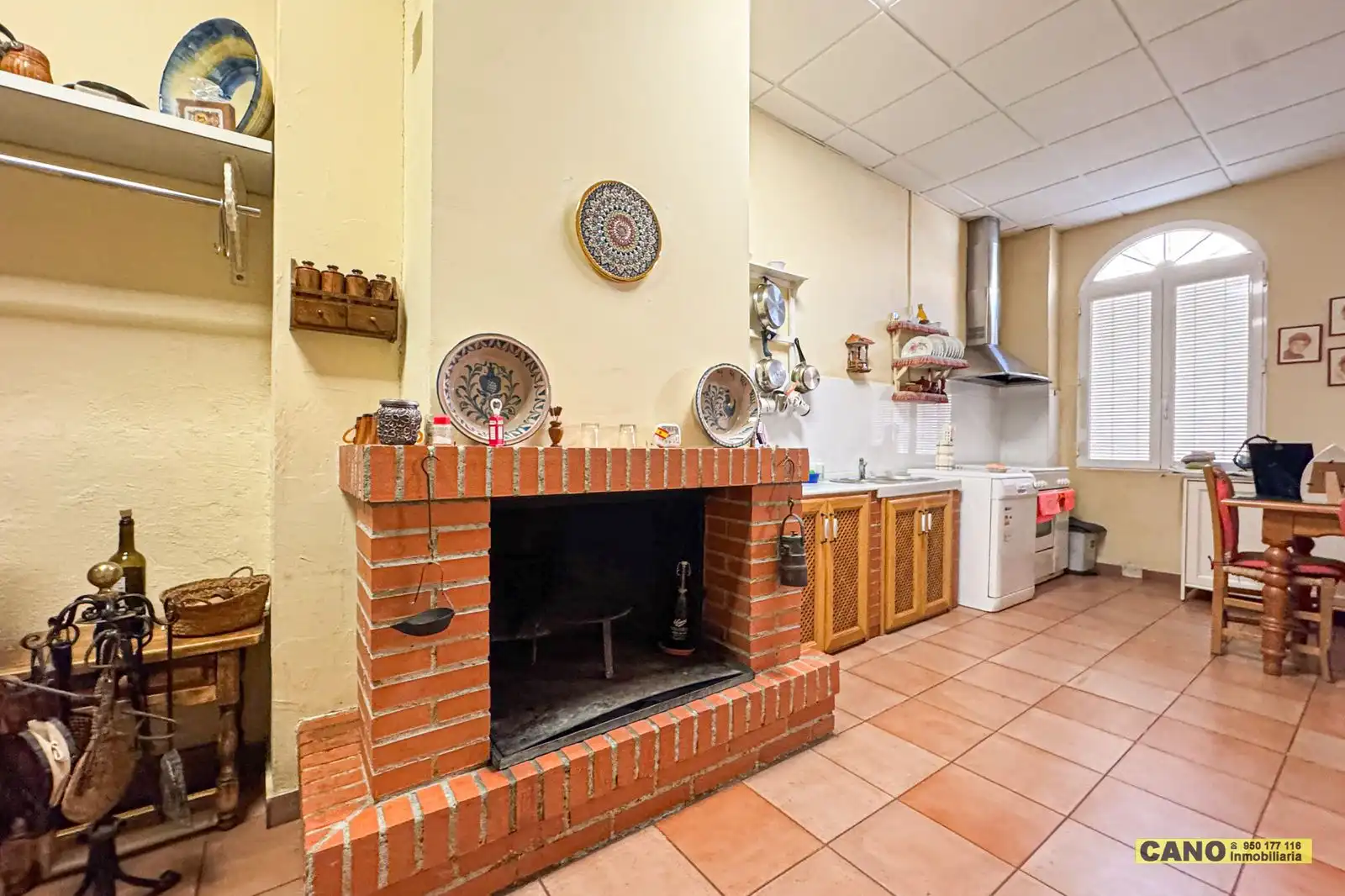 Kitchen of Houses for sale in Roquetas de Mar  with Air Conditioner, Heating and Terrace