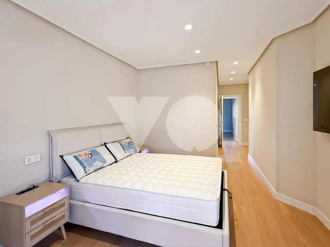 Schlafzimmer von Erdgeschoss zur Miete in Majadahonda mit Heizung, Privatgarten und Terrasse