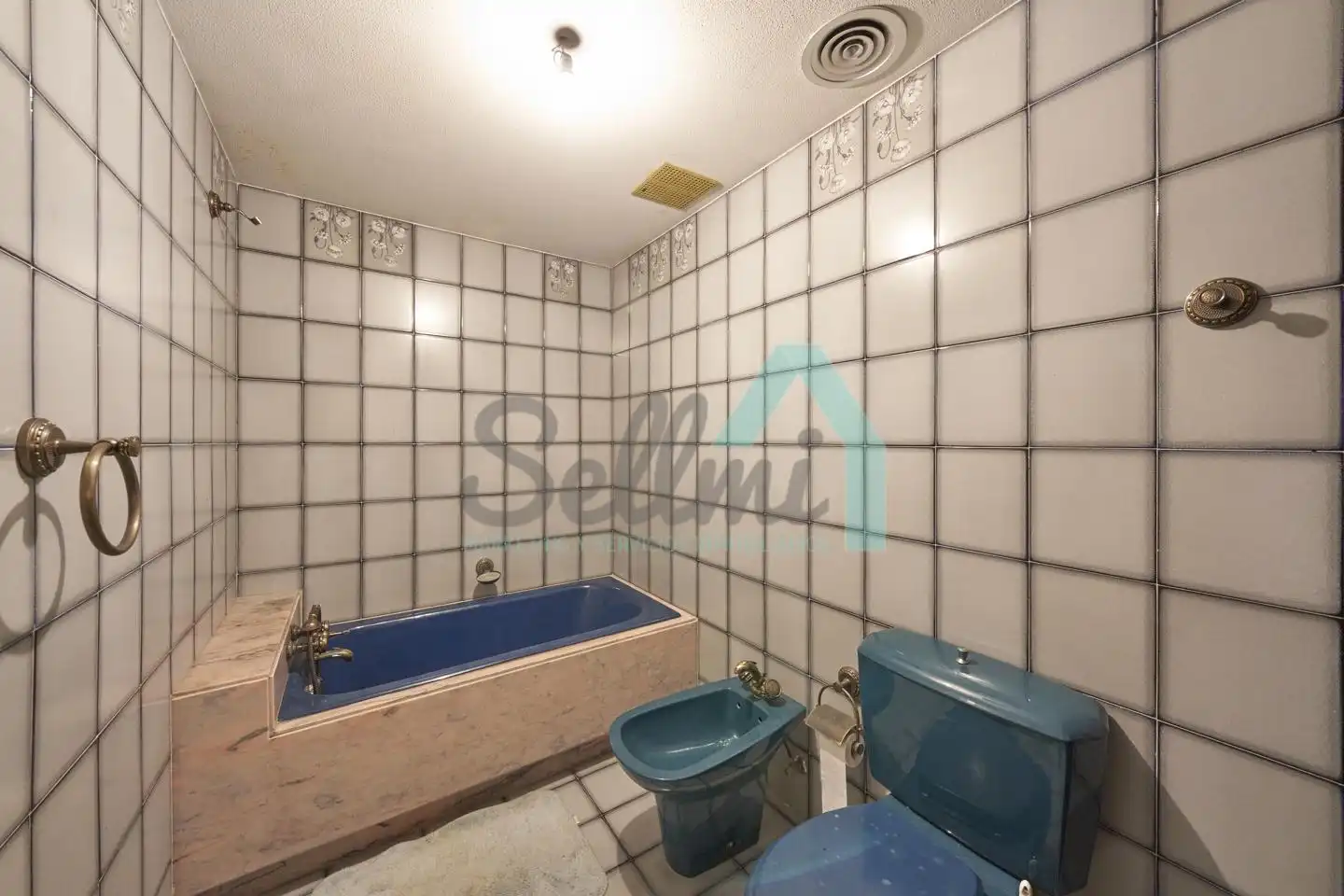 Bany de Casa o xalet en venda en Gijón  amb Aire condicionat, Jardí privat i Parquet