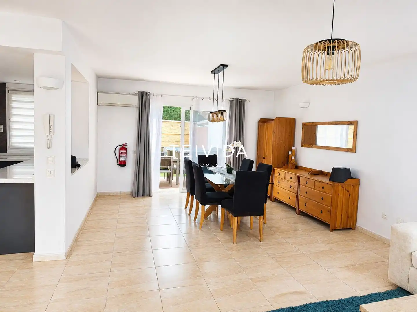 Comedor de Casa adosada en venta en Adeje con Aire acondicionado, Terraza y Trastero
