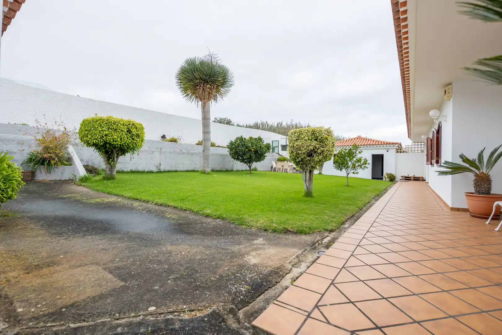 Vista exterior de Casa o chalet en venta en Arucas con Calefacción, Jardín privado y Terraza