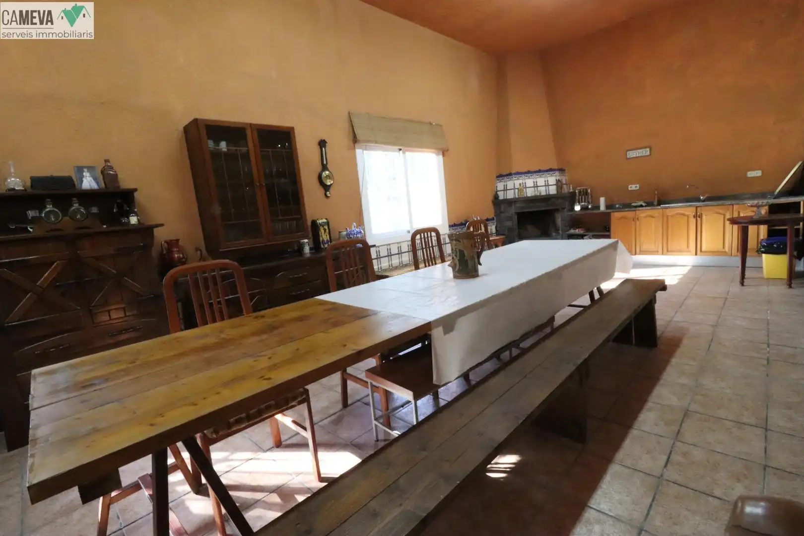 Dining room of Houses for sale in Terrassa  with Heating, Private garden and Terrace
