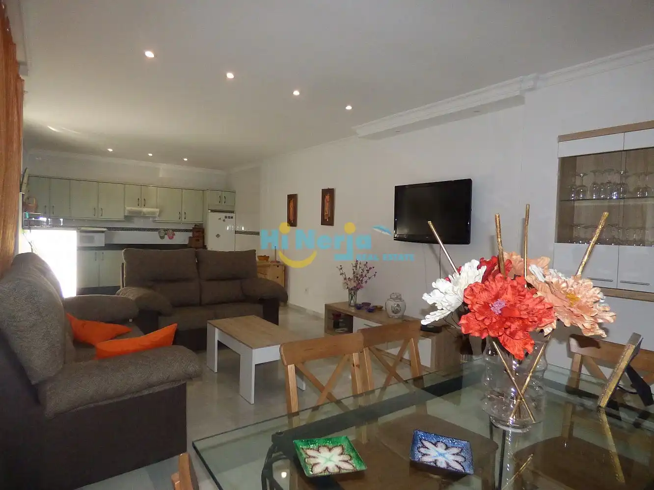 Sala d'estar de Àtic en venda en Nerja amb Terrassa