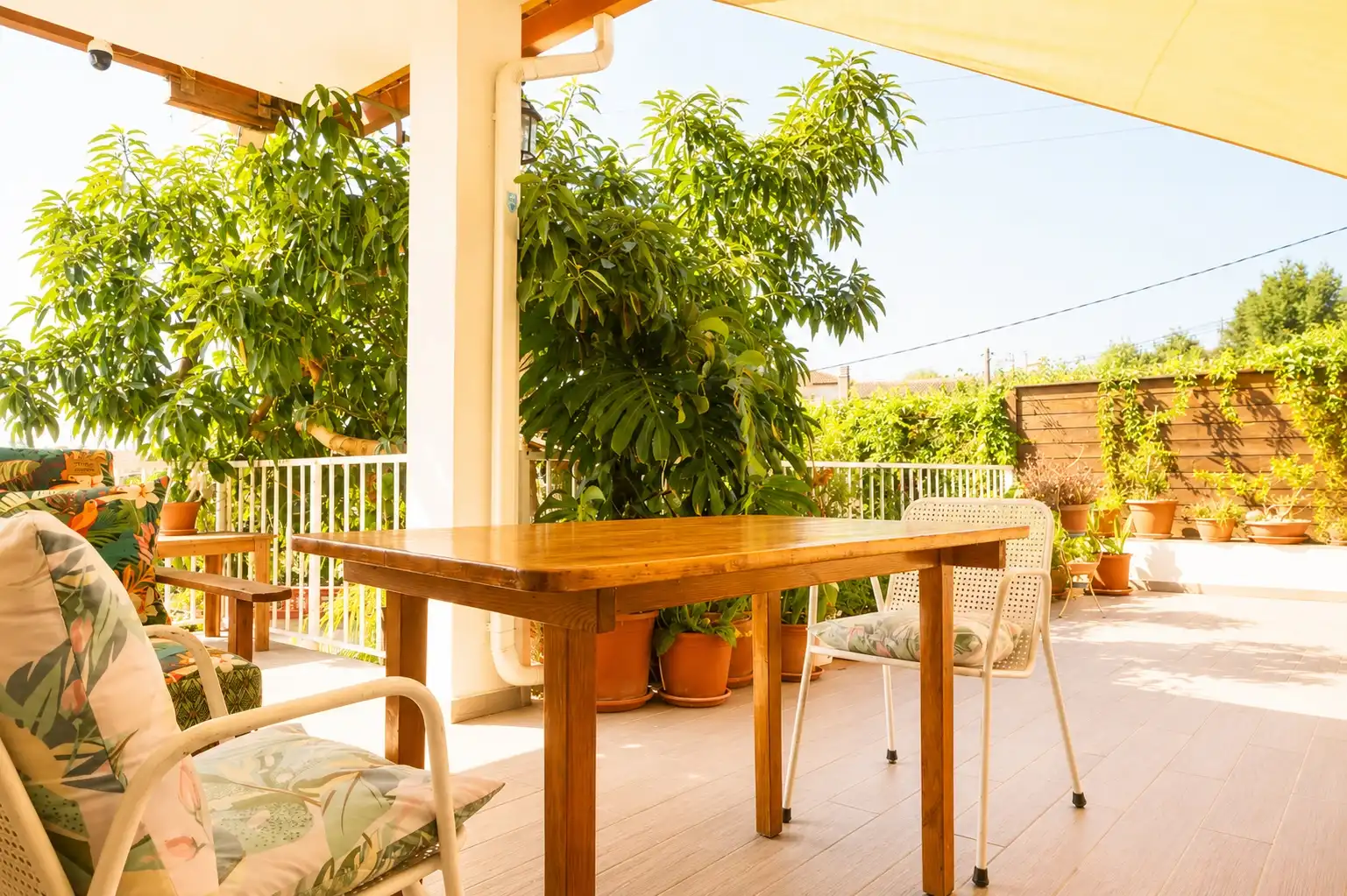 Terrassa de Casa o xalet en venda en Fogars de la Selva amb Calefacció, Jardí privat i Terrassa