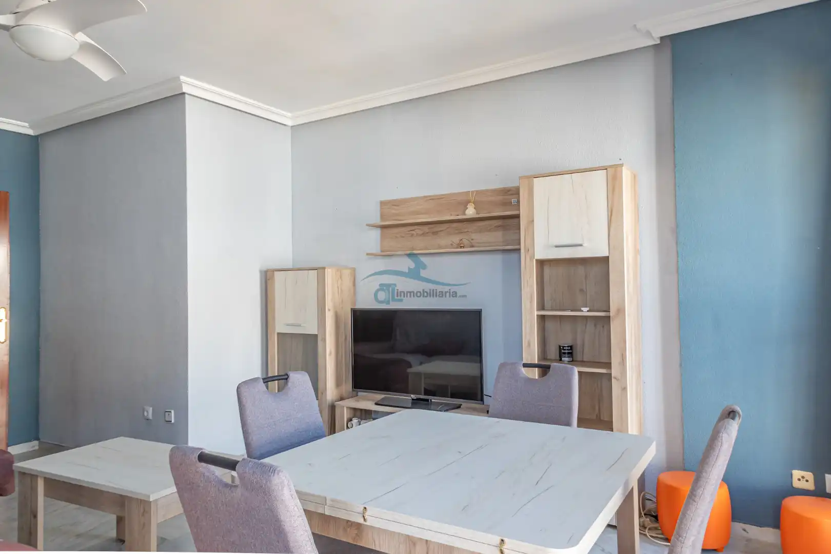 Dining room of Flat for rent in Linares  with Air Conditioner, Heating and Furnished