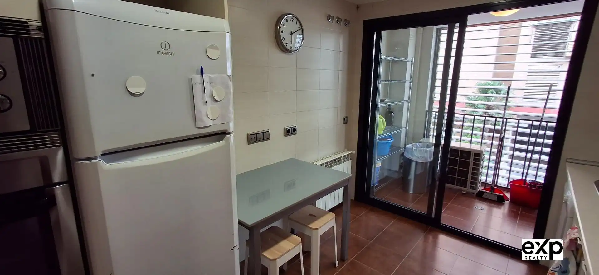 Kitchen of Apartments for rent in Madrid  with Air Conditioner, Heating and Private garden