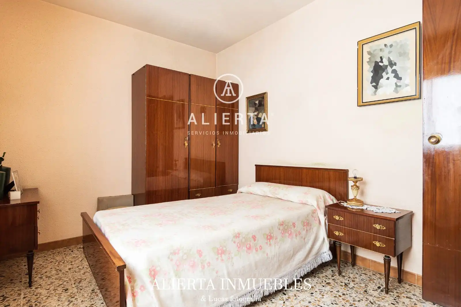 Bedroom of Flat for sale in Zaragoza  with Heating, Terrace and Swimming Pool