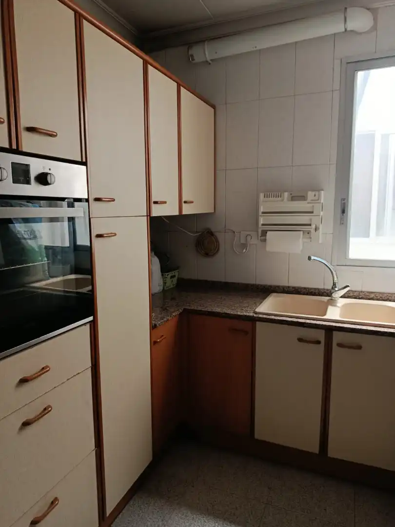 Kitchen of Flat for sale in Benicarló  with Terrace, Furnished and Oven