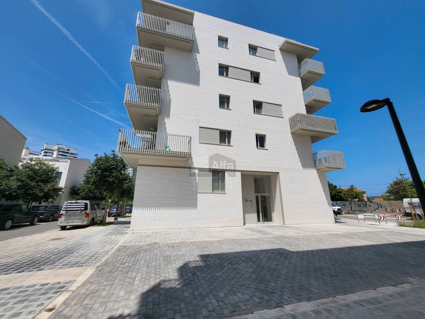 Exterior view of Flat to rent in  Valencia Capital  with Air Conditioner, Heating and Terrace