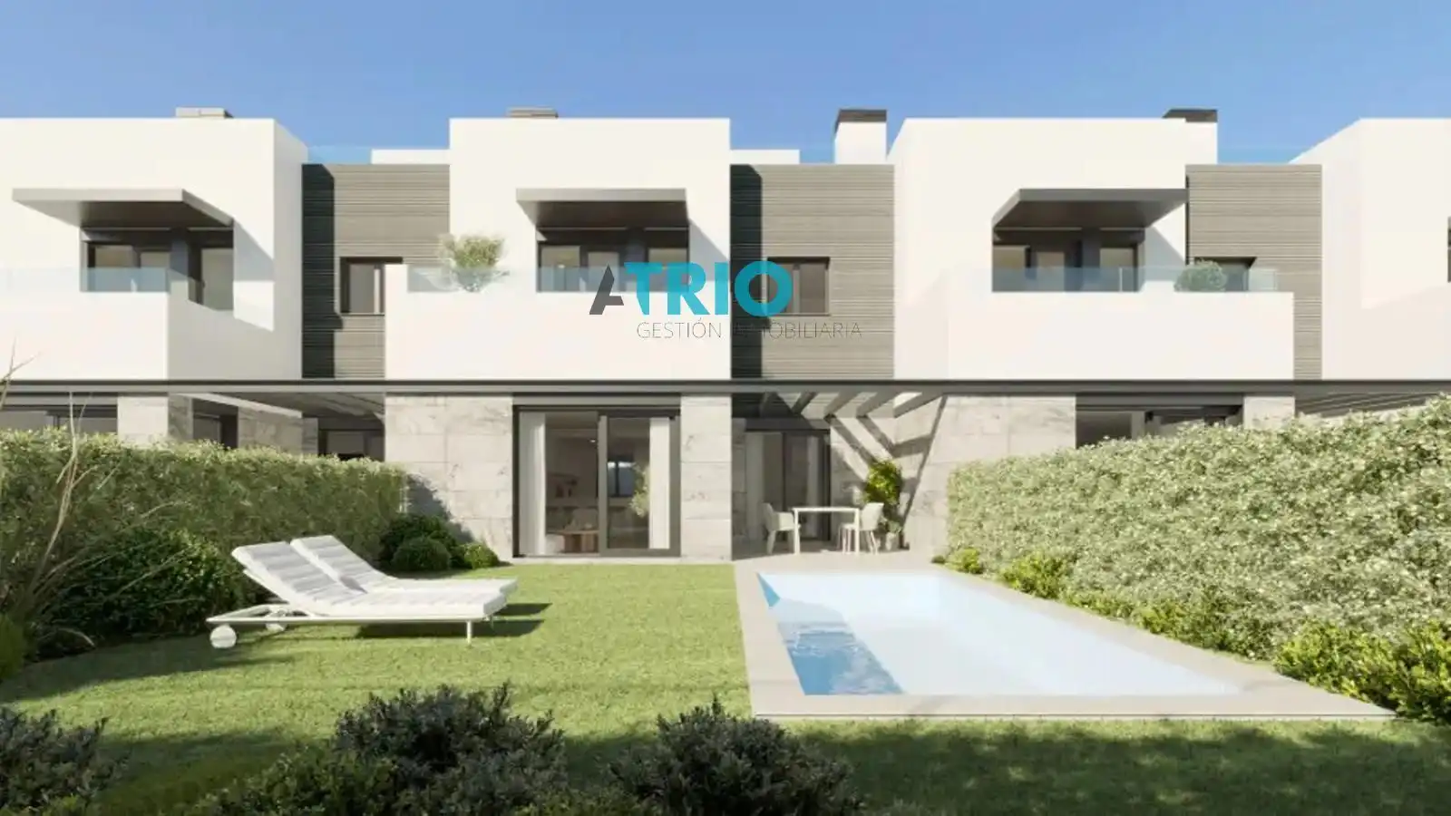 Garten von Einfamilien-Reihenhaus zum Verkauf in  Palma de Mallorca mit Klimaanlage, Heizung und Terrasse
