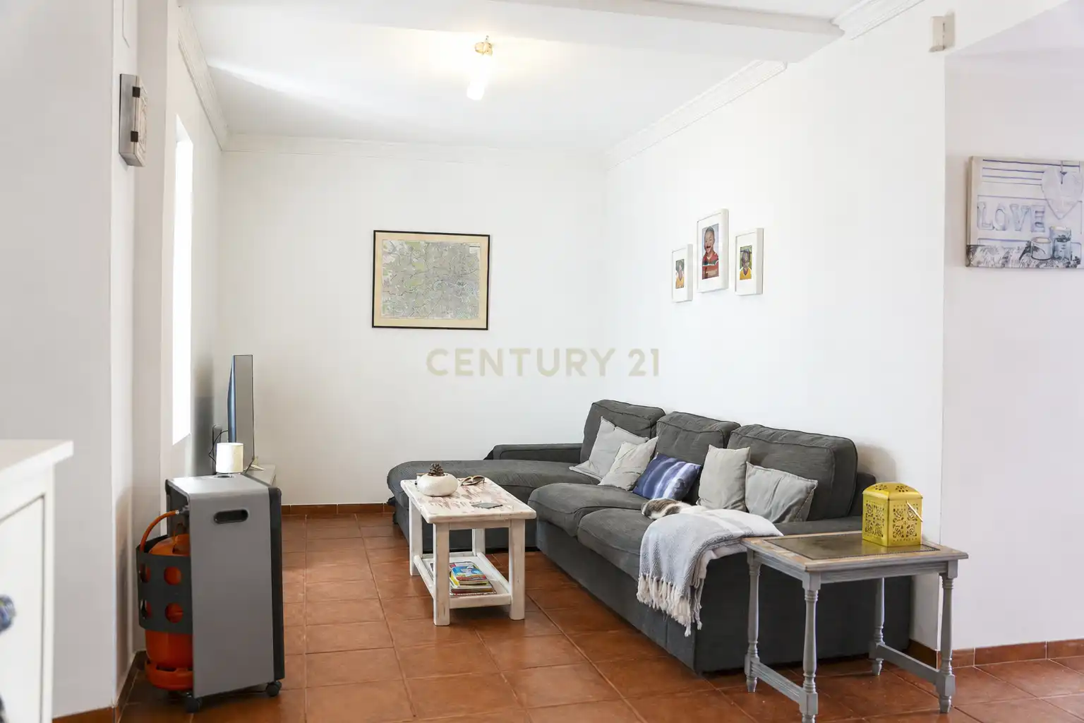 Sala de estar de Casa o chalet en venta en Alhaurín El Grande con Aire acondicionado