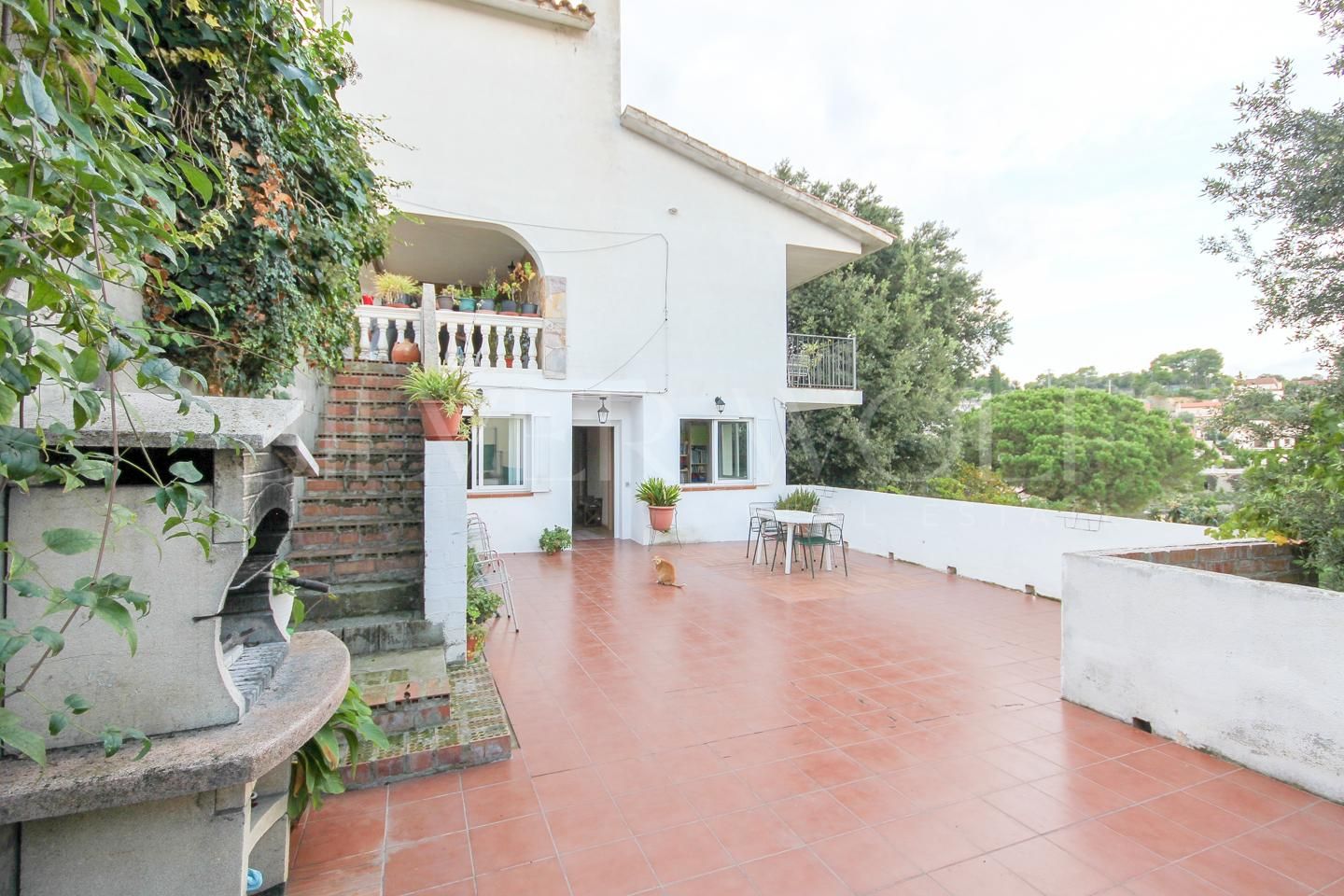 Jardí de Casa o xalet en venda en Argentona amb Calefacció, Jardí privat i Terrassa