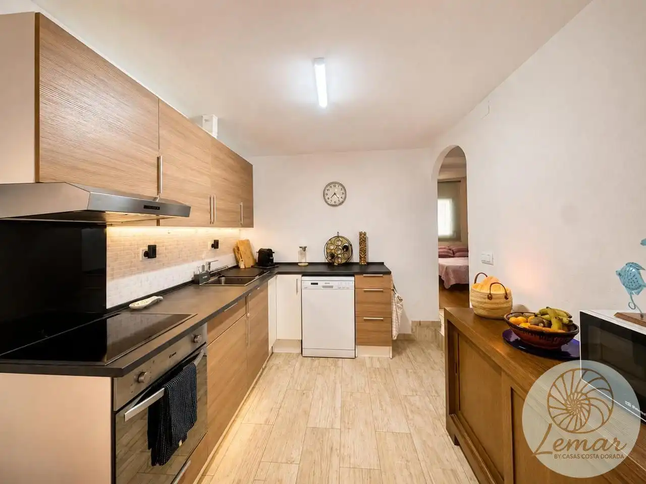 Cocina de Planta baja en venta en L'Ametlla de Mar  con Aire acondicionado y Amueblado