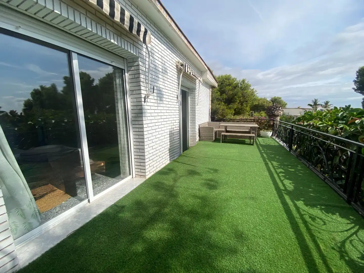 Terraza de Casa o chalet en venta en Torrent con Aire acondicionado, Jardín privado y Terraza