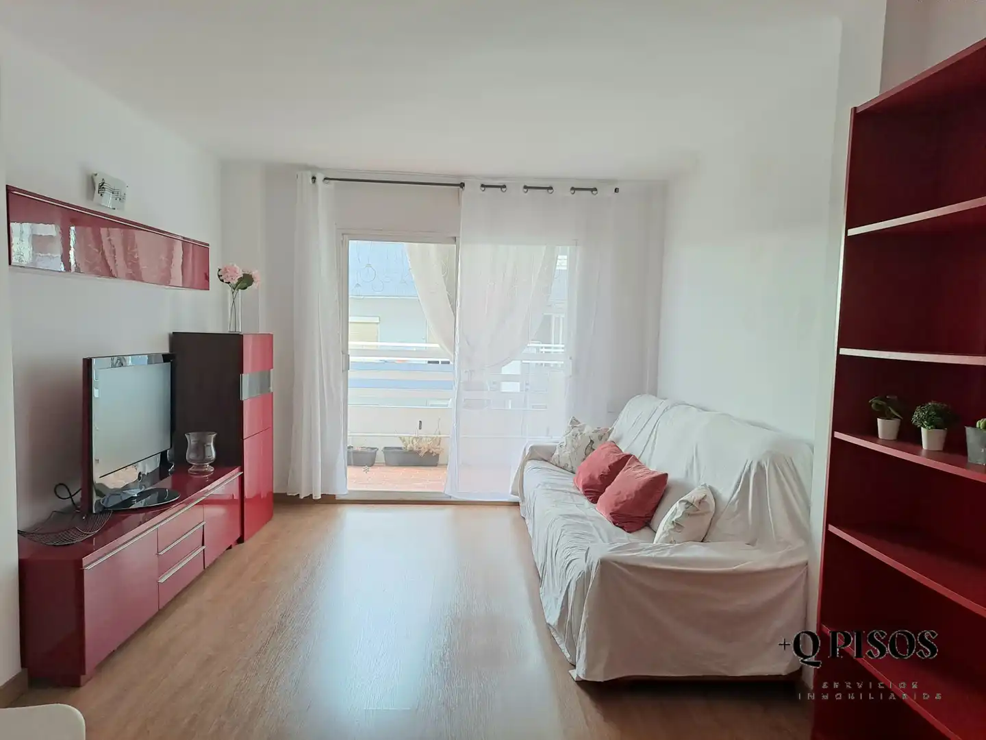 Sala d'estar de Pis en venda en  Palma de Mallorca amb Parquet, Balcó i Alarma