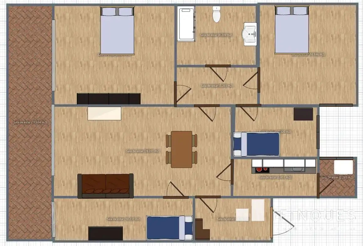 Piso en venta en Castellar del Vallès con Aire acondicionado, Calefacción y Balcón