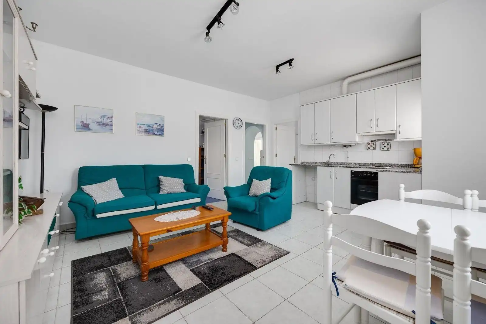 Sala de estar de Casa o chalet en venta en Orihuela con Jardín privado, Terraza y Piscina