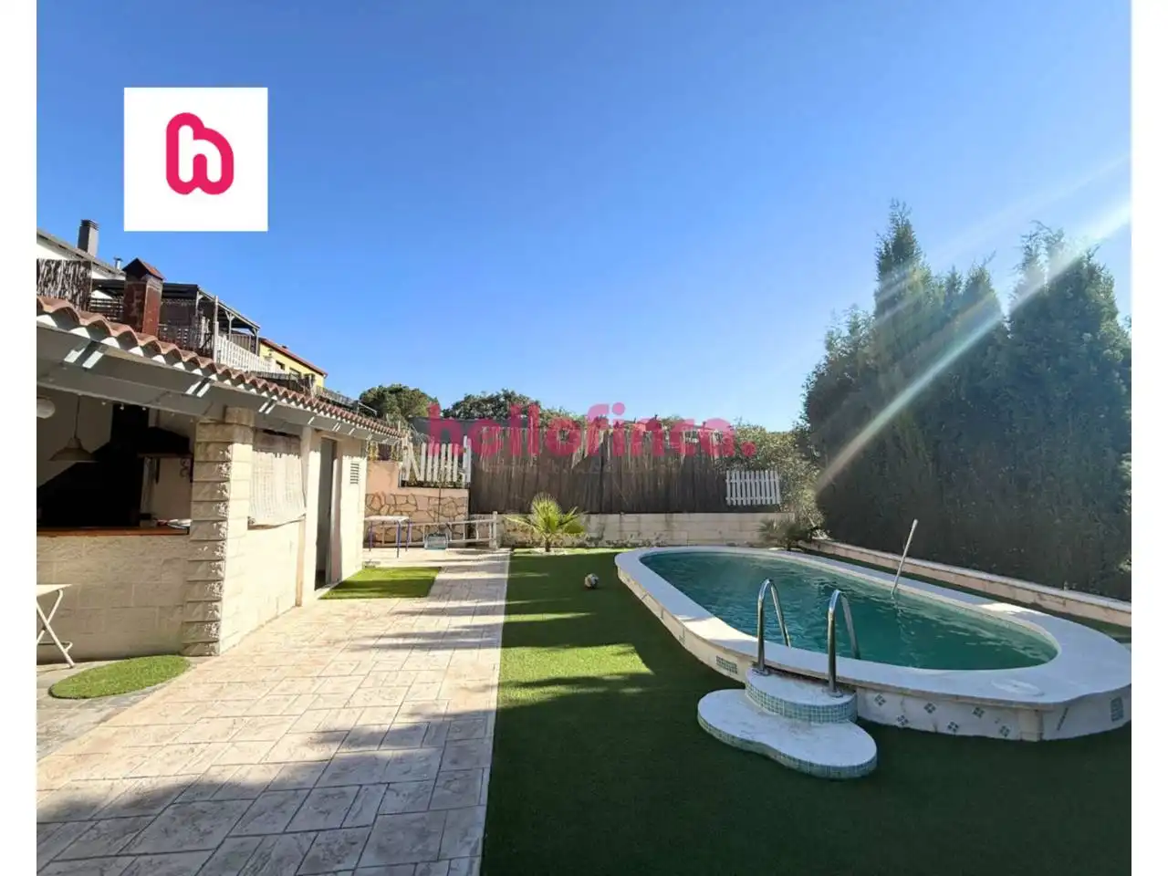 Jardín de Casa o chalet en venta en Masquefa con Aire acondicionado, Calefacción y Jardín privado