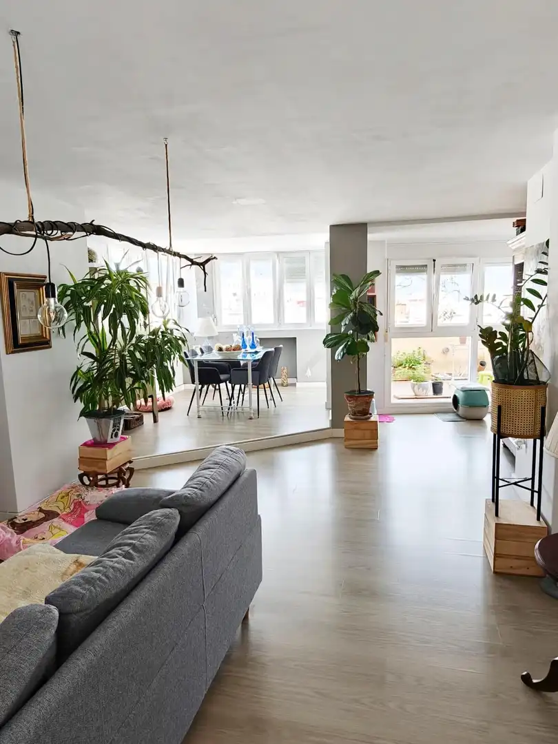 Sala d'estar de Àtic en venda en San Fernando amb Aire condicionat, Calefacció i Terrassa