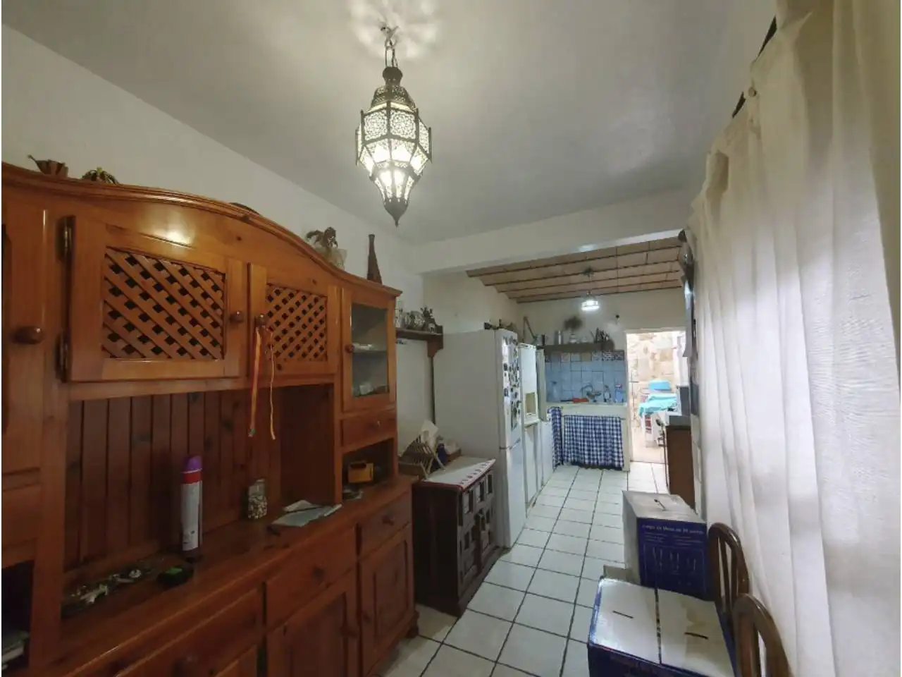 Cuina de Casa o xalet en venda en Badajoz amb Aire condicionat