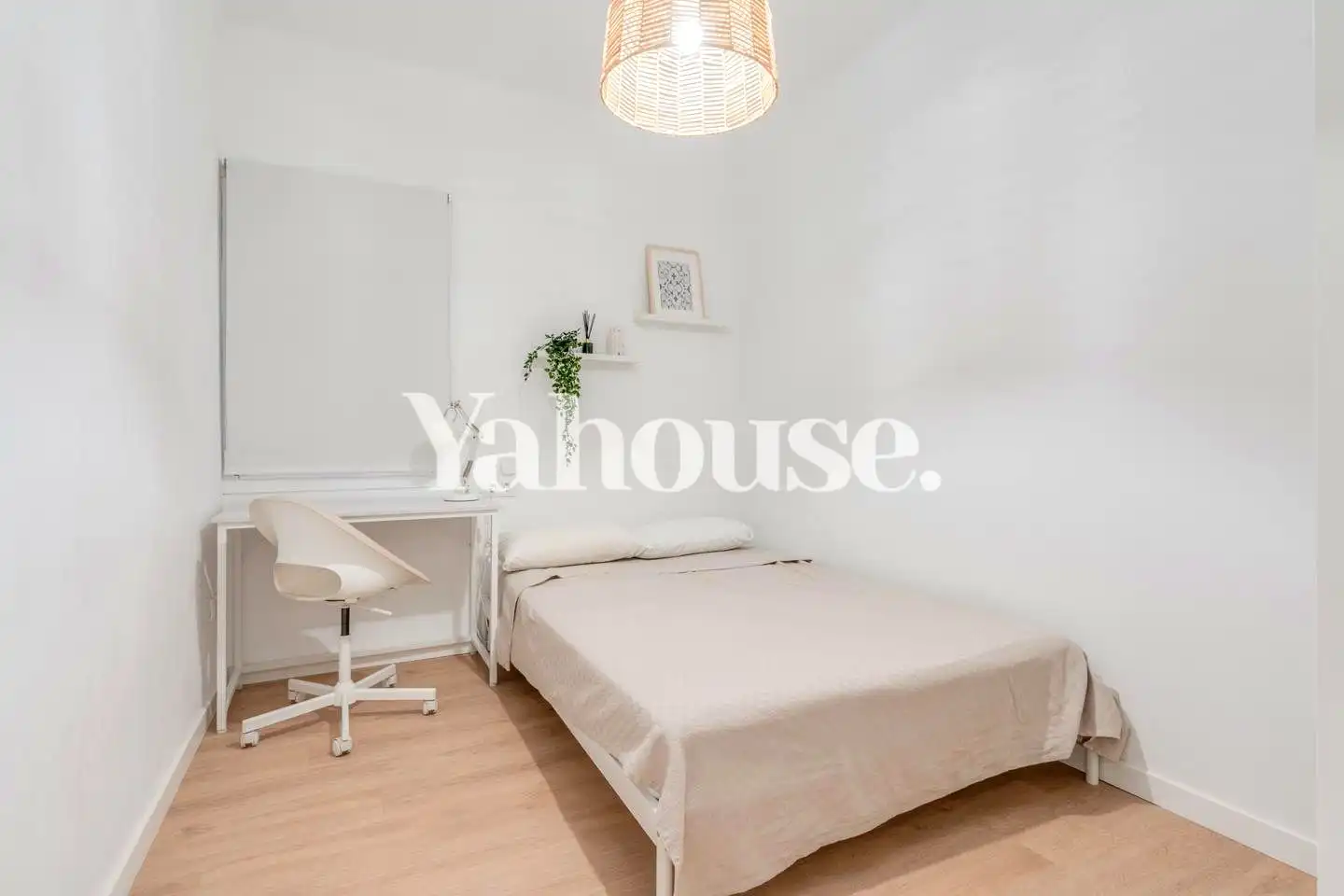 Schlafzimmer von Wohnung zum Verkauf in Barcelona mit Klimaanlage, Heizung und Parkett