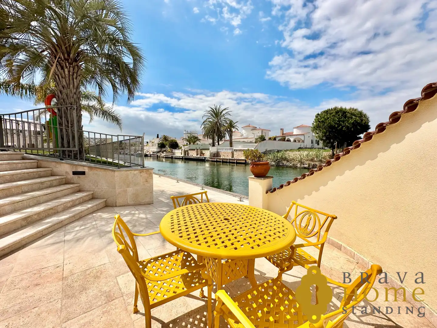 Terrace of Houses for sale in Empuriabrava  with Air Conditioner, Heating and Private garden