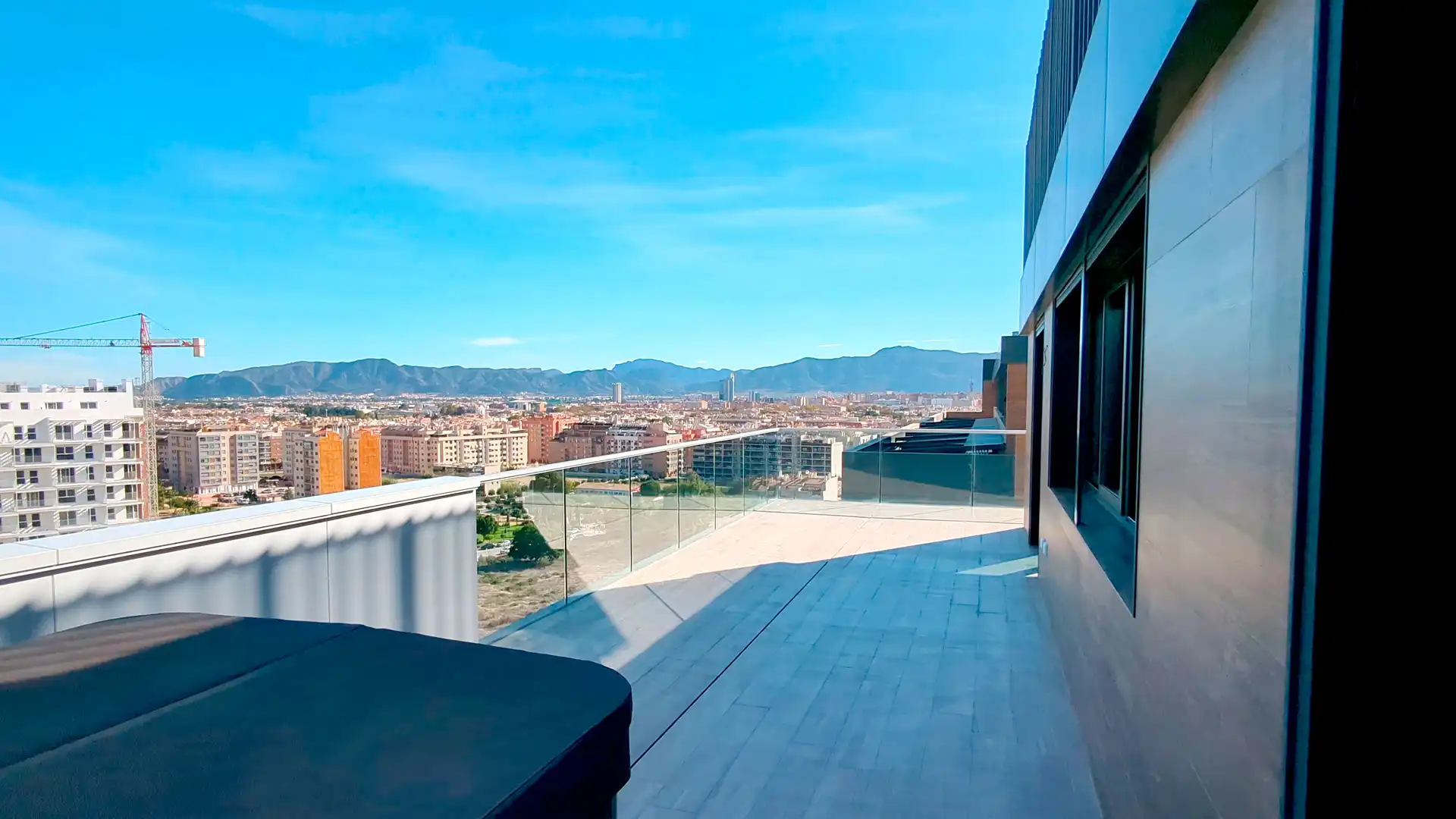 Terraza de Ático en venta en Murcia con Aire acondicionado, Calefacción y Jardín privado