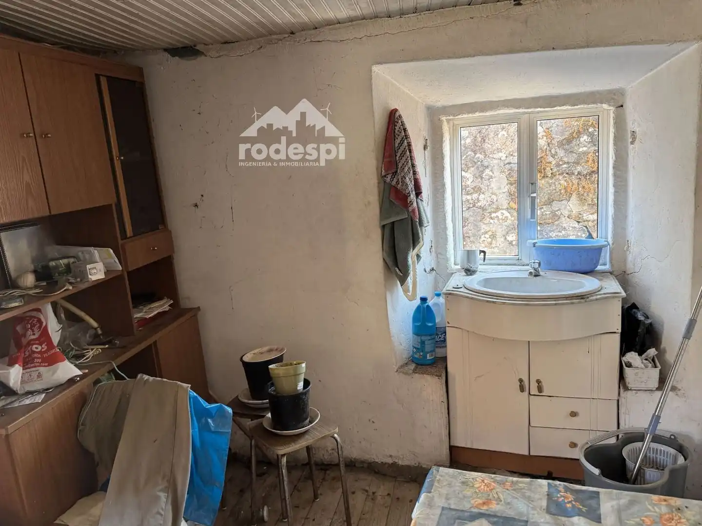 Cocina de Casa o chalet en venta en A Cañiza   con Trastero
