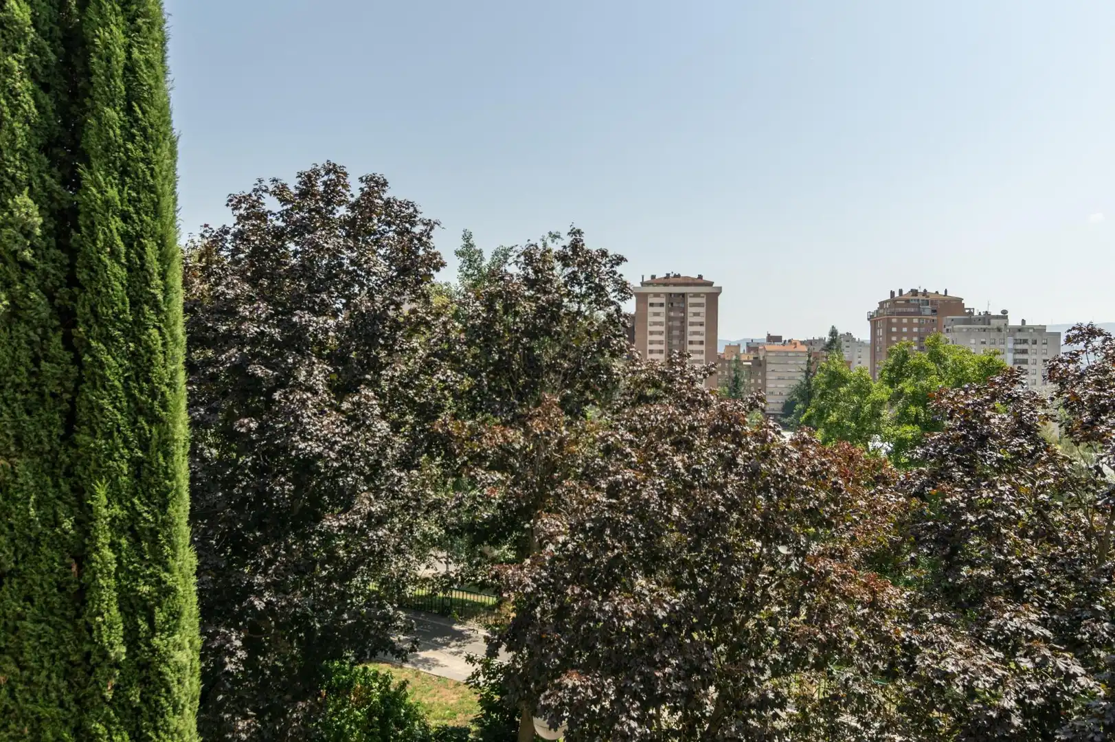 Jardín de Piso en venta en  Pamplona / Iruña con Calefacción, Parquet y Trastero