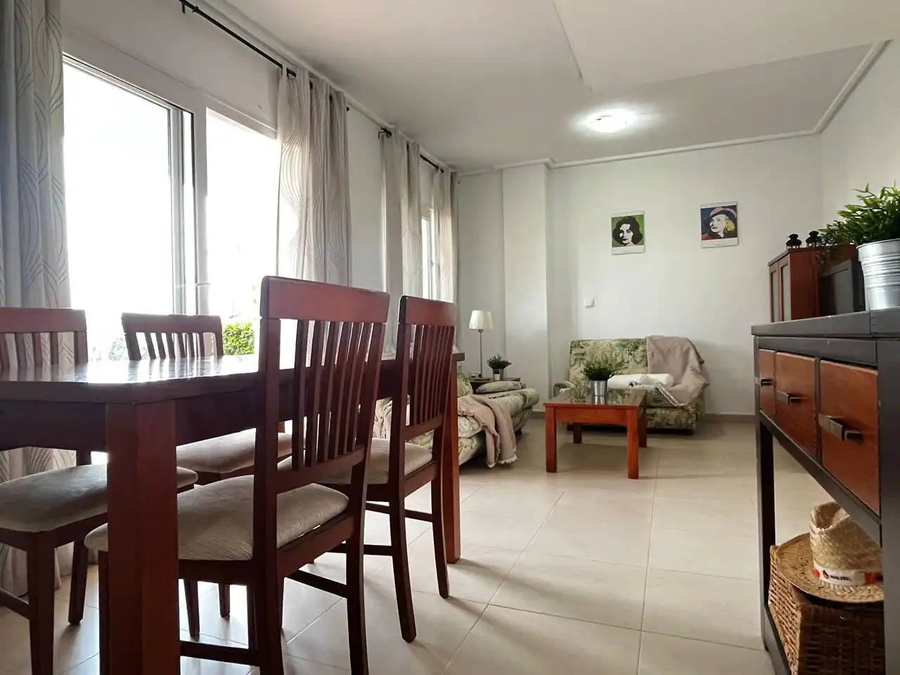 Comedor de Planta baja en venta en Murcia con Aire acondicionado, Calefacción y Jardín privado