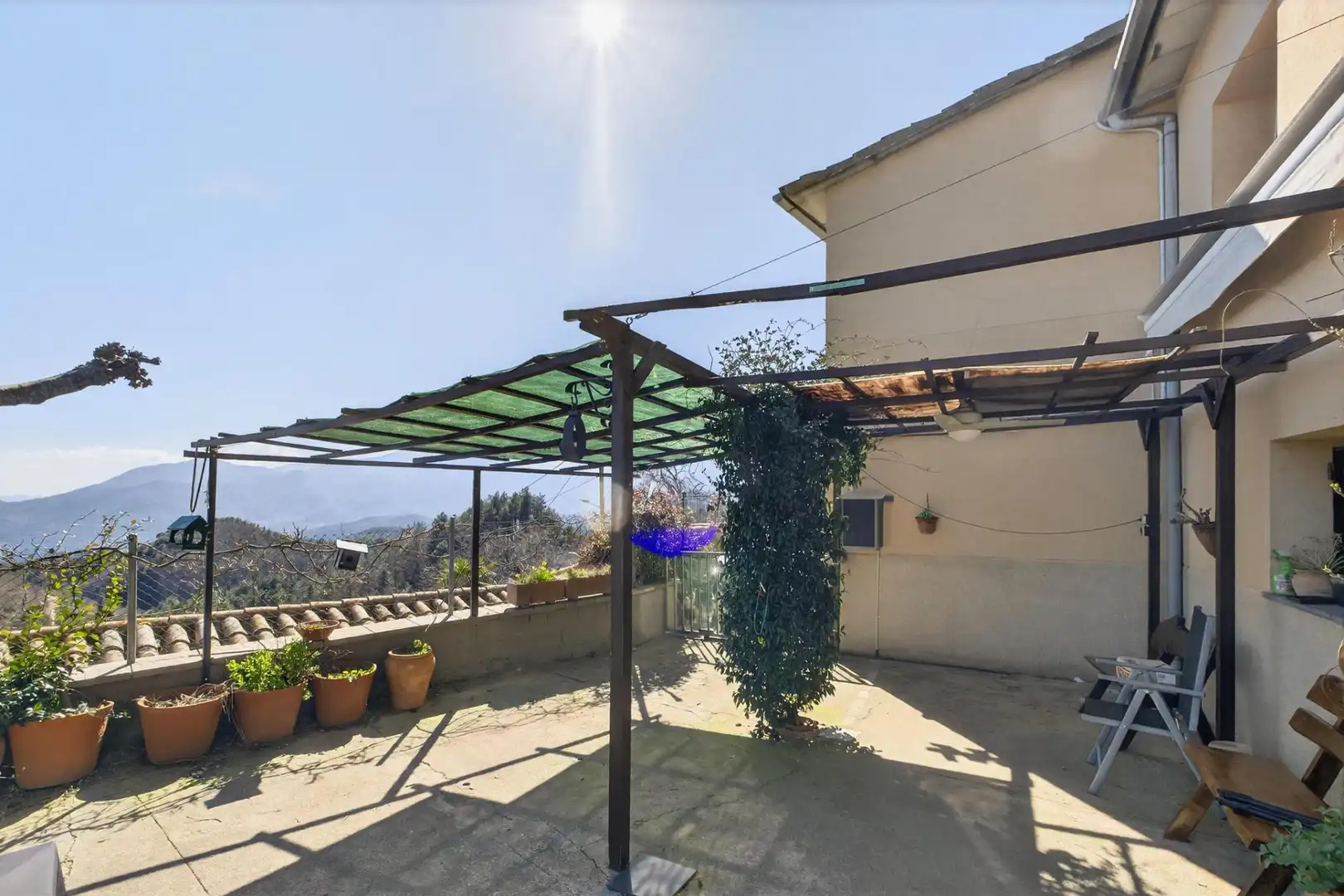 Terraza de Casa adosada en venta en Sant Hilari Sacalm con Aire acondicionado y Calefacción