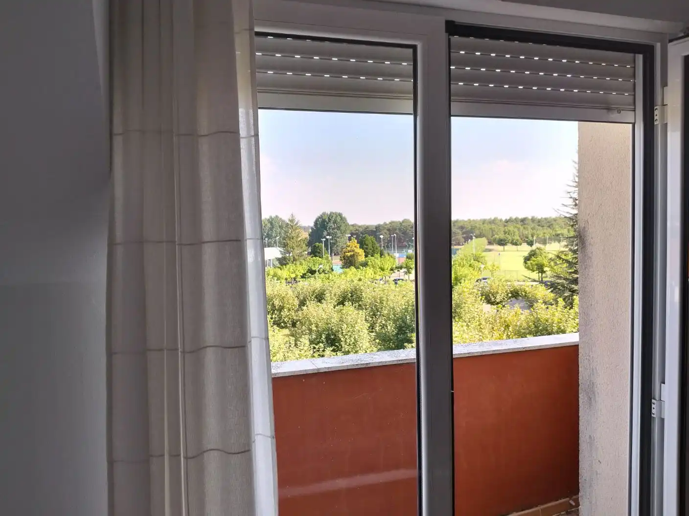 Schlafzimmer von Wohnung zur Miete in Valverde de la Virgen mit Heizung, Parkett und Abstellraum