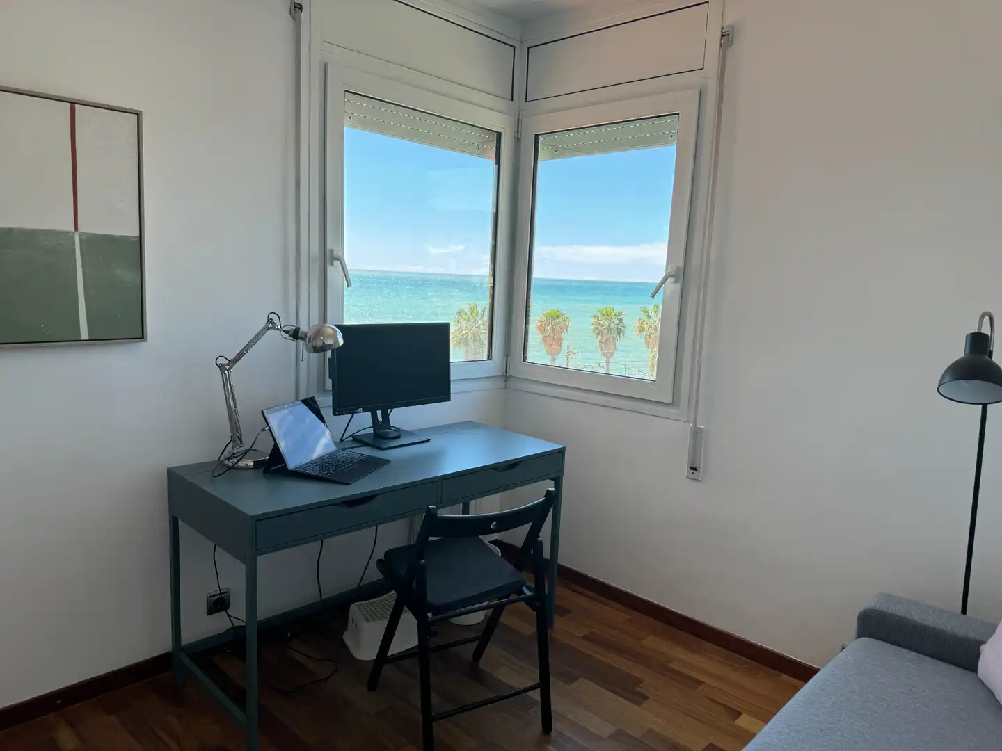 Wohnung zur Miete in Vilassar de Mar mit Klimaanlage, Terrasse und Möbliert