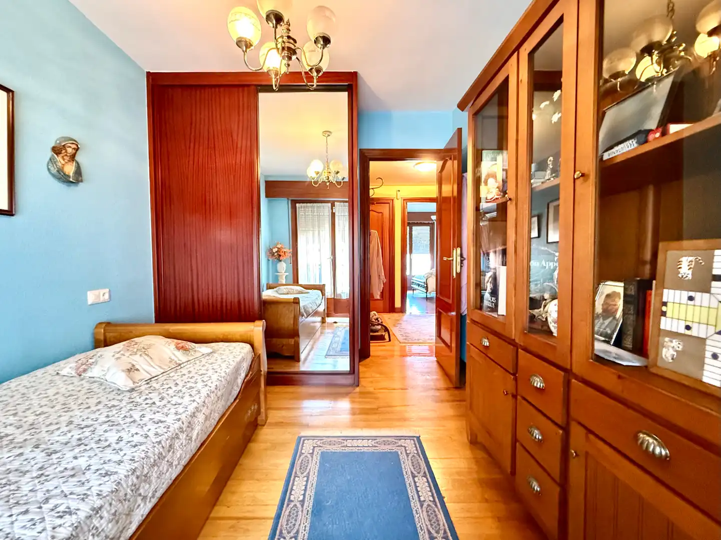 Schlafzimmer von Wohnung zum Verkauf in Hondarribia mit Heizung, Abstellraum und Balkon