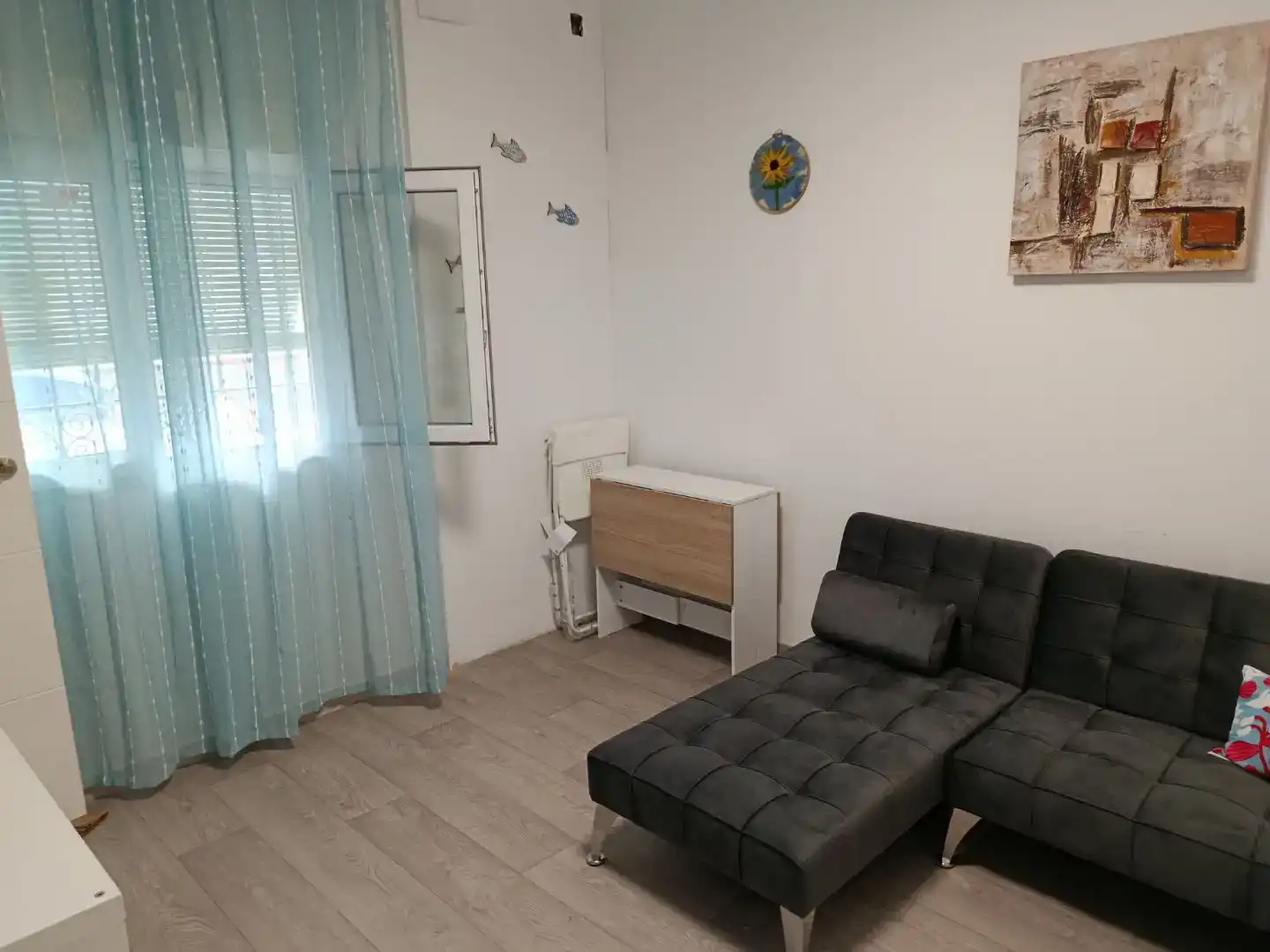 Sala de estar de Casa adosada en venta en Chipiona