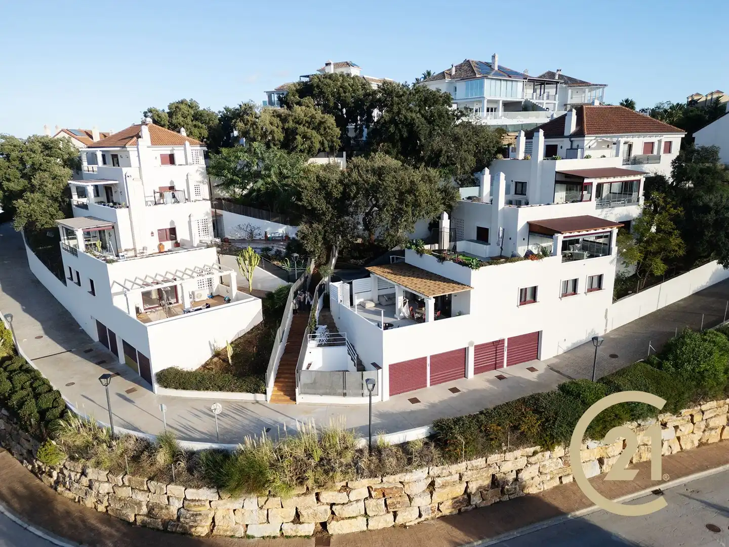 Vista exterior de Casa adosada en venta en Ojén con Aire acondicionado, Calefacción y Jardín privado