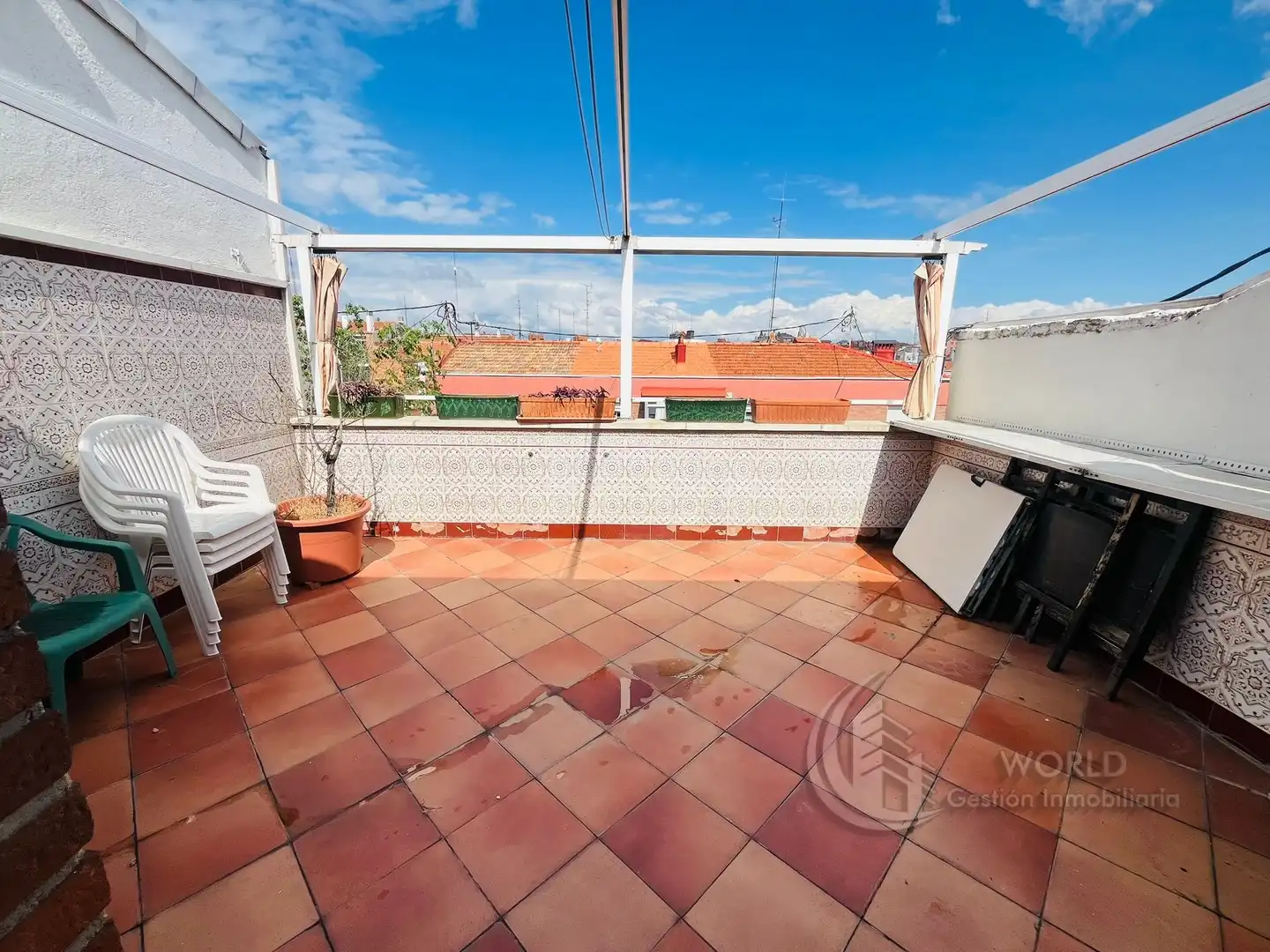 Terrace of Attic for rent in Madrid  with Air Conditioner, Heating and Terrace