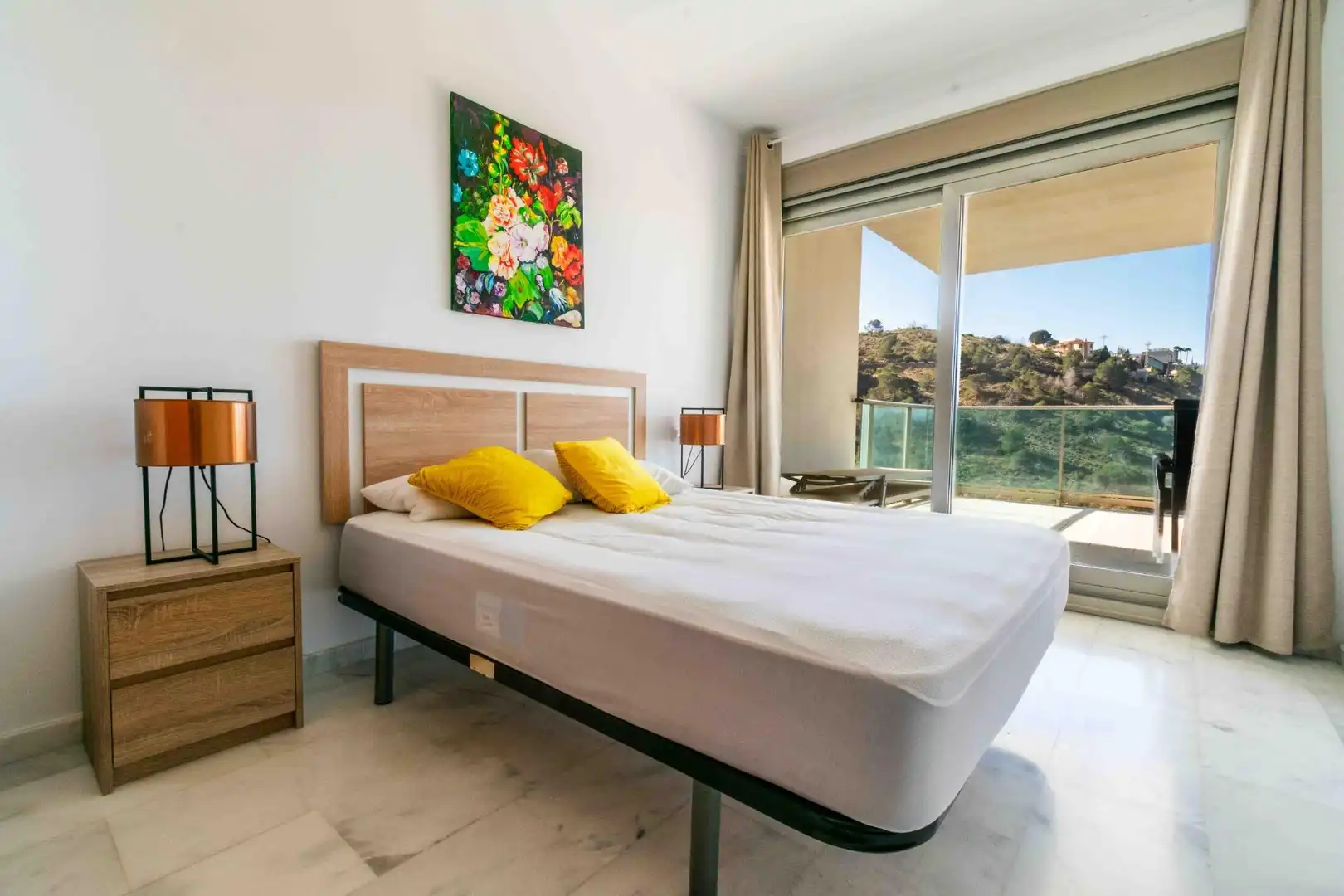 Bedroom of Apartments for sale in Benidorm  with Heating, Terrace and Swimming Pool