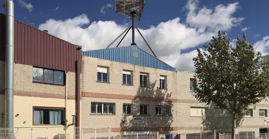 Vista exterior de Nave industrial en venta en Móstoles con Calefacción y Alarma